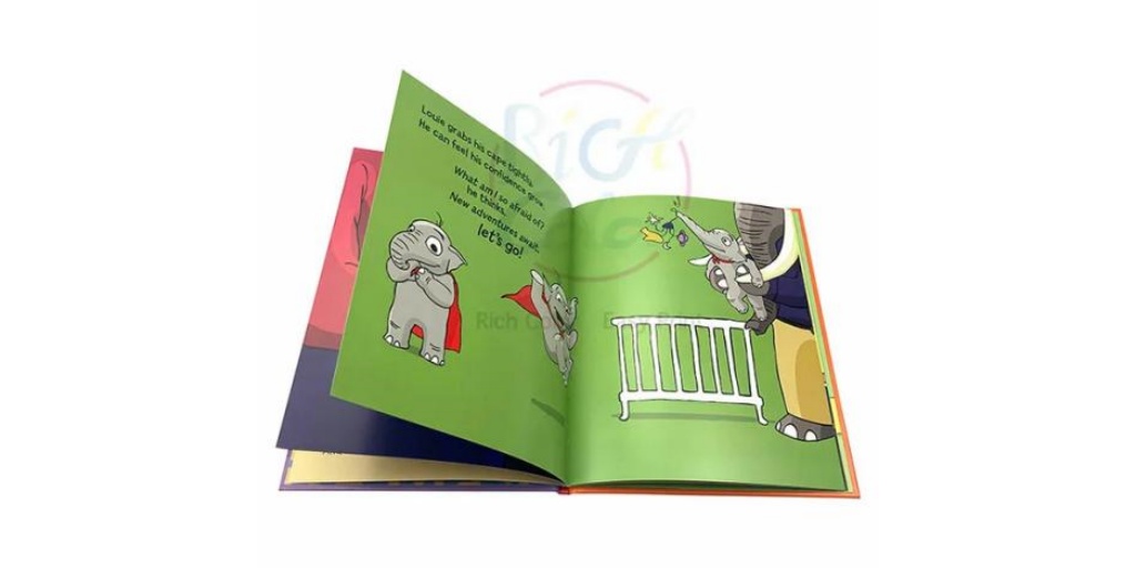 The hardcover children's book printing service is a major highlight of book printing